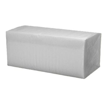   V-150 - SUPER Comfort Hajtogatott kéztörlő - Hygienic+ -Fehér 25x21 cm