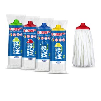 Bonus Pro SoftMOP Extra felmosófej, piros - 160 g