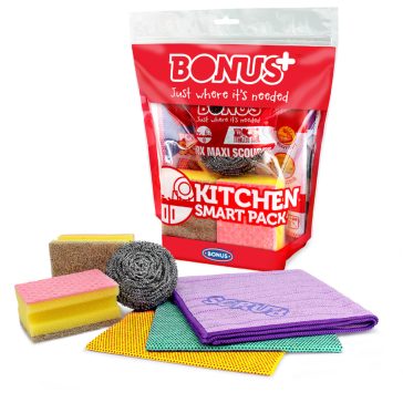   Bonus+ Kitchen Smart Pack, Komplett konyhai takarítóeszköz csomag