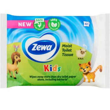 Zewa Kids nedves toalettpapír - 42 db