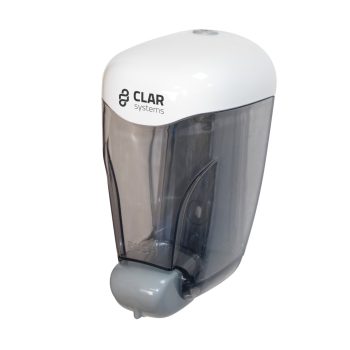   Clar System Adagoló folyékony szappanhoz "TRENDY" 0,8 L ABS FEHÉR