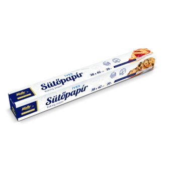   Kelly Premium Szilikonos sütőpapír, íves (38x42 cm) - 16 ív