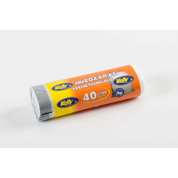 Kelly Húzózáras szemetesbélelő - 40 liter, 15 db