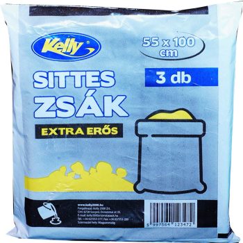 Kelly Sittes zsák , extra erős - 3 db, 55x100 cm