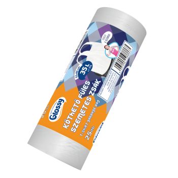 Glossy Köthető füles szemeteszsák - 35 liter, 25 db