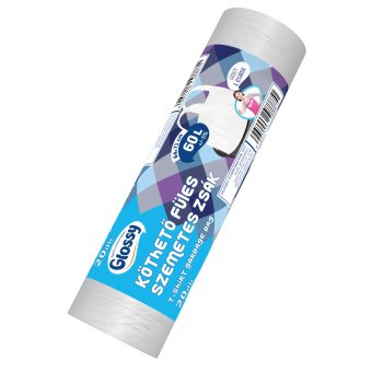 Glossy Köthető füles szemeteszsák - 60 liter, 20 db