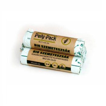   Poly-Pack Lebomló szemeteszsák kukoricakeményítőből  - 10 liter, 10 db