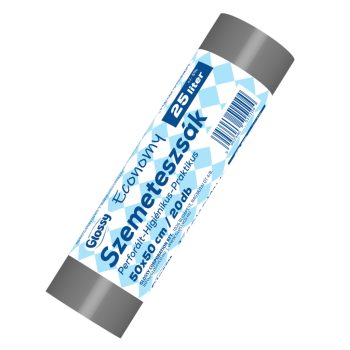 Glossy Economy szemeteszsák - 25 liter, 20 db