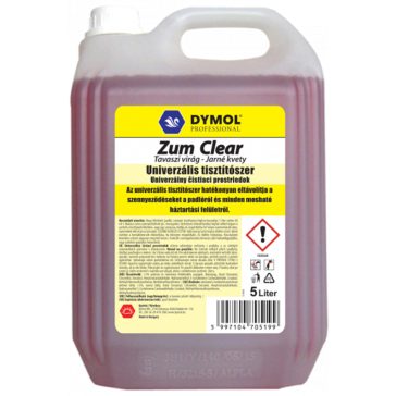   Dymol Zum Clear Tavaszi virág univerzális tisztítószer - 5 liter