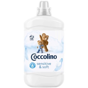 Coccolino Sensitive öblítő, 68 mosás - 1,7 liter