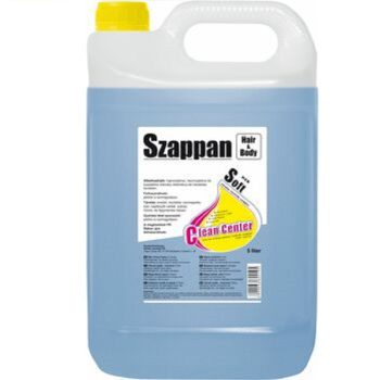   Clean Center Soft hair&body sampon, tusfürdő, szappan - 5 liter
