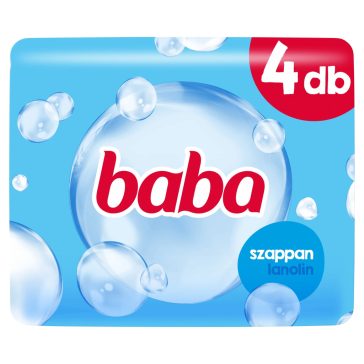 Baba Lanolinos szappan - 90 g, 4 db/csomag